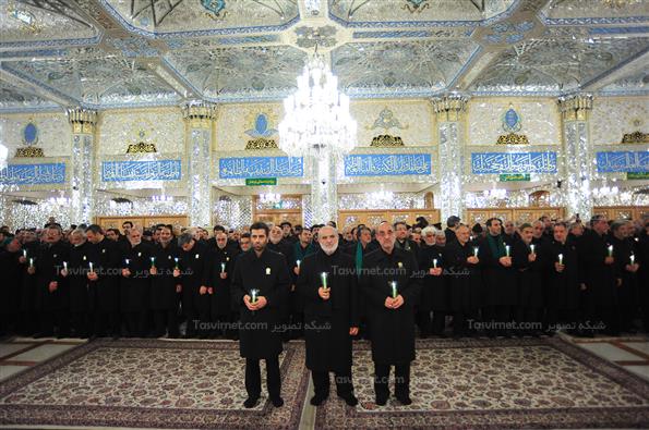 مراسم خطبه خوانی شب شهادت امام رضا(ع)