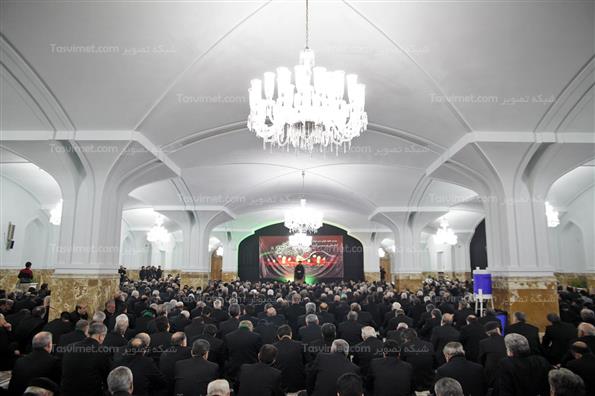 مراسم خطبه خوانی شب شهادت امام رضا(ع)