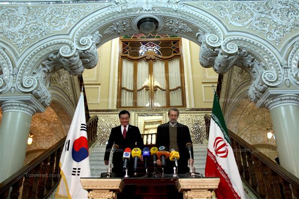 دیدار رئیس پارلمان کره جنوبی با رئیس مجلس