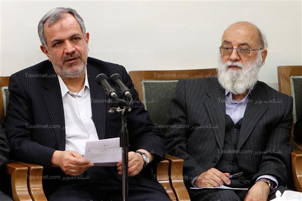 دیدار شهردار و اعضای شورای شهر با رهبرانقلاب