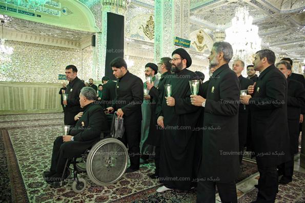 مراسم خطبه خوانی شب شهادت امام رضا(ع)