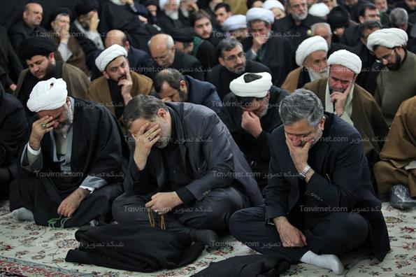 مراسم خطبه خوانی شب شهادت امام رضا(ع)