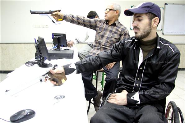 چهارمین رقابت های تیراندازی جانبازان ومعلولین