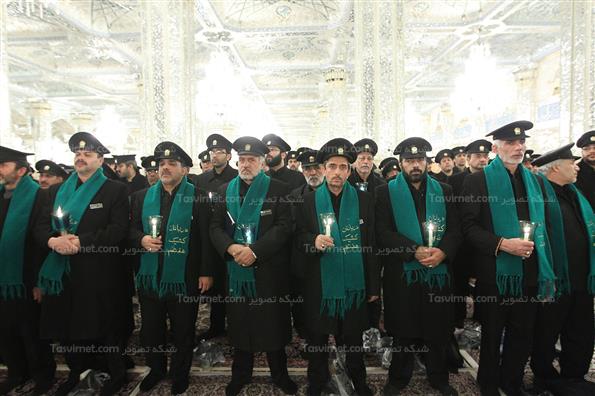 مراسم خطبه خوانی شب شهادت امام رضا(ع)