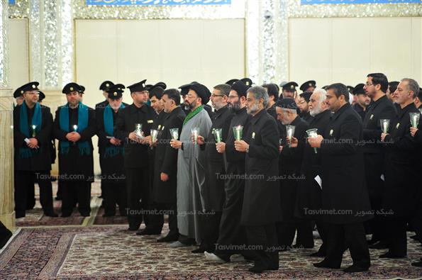 مراسم خطبه خوانی شب شهادت امام رضا(ع)