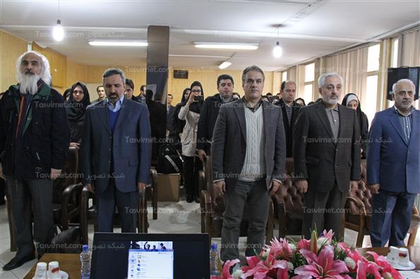 نشست محمدرضا صادق با دانشجویان دانشکده خبر