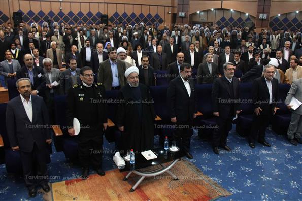 دیدار رئیس جمهور با سران عشایر استان خوزستان