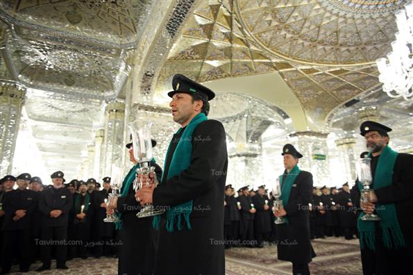 مراسم خطبه خوانی شب شهادت امام رضا(ع)