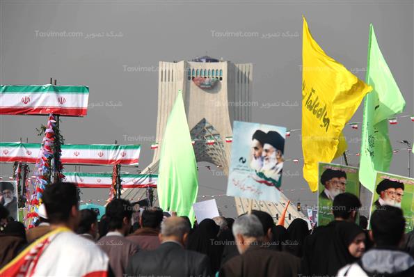 راهپیمایی 22 بهمن در تهران