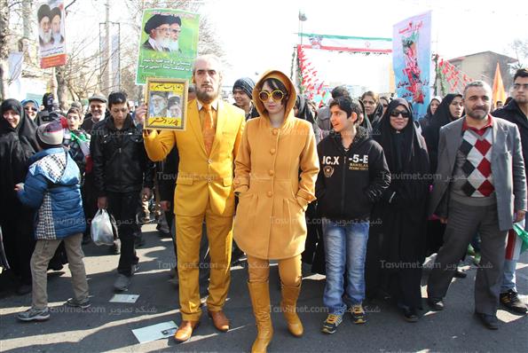 راهپیمایی 22 بهمن در تهران