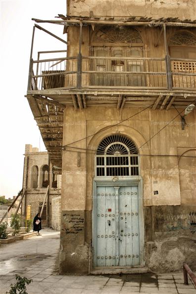 درب های چوبی قدیمی بوشهر