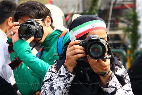 راهپیمایی 22 بهمن در تهران