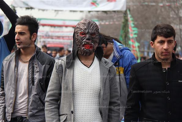 راهپیمایی 22 بهمن در تهران