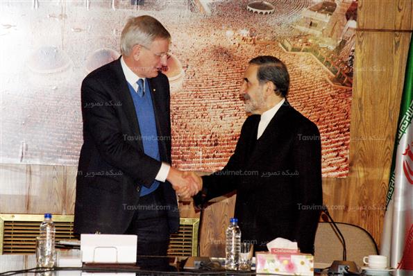 دیدار وزیر امورخارجه سوئد با ولایتی