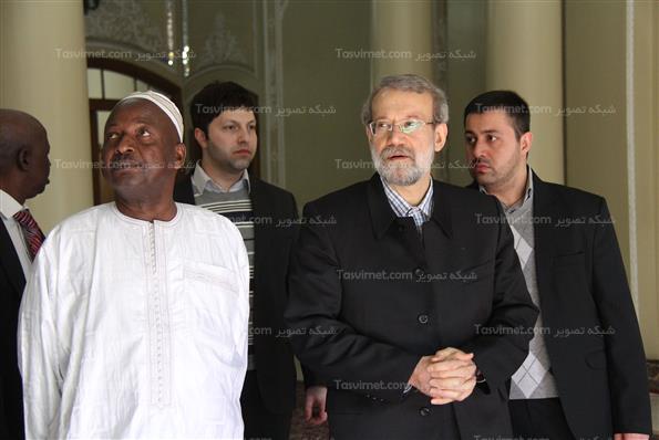 دیدار لاریجانی با رییس مجلس گینه بیسائو