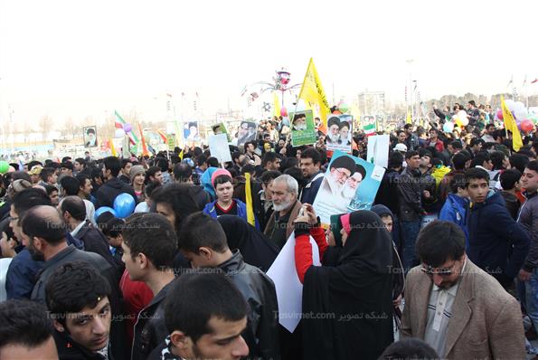 راهپیمایی 22 بهمن در تهران