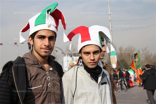 راهپیمایی 22 بهمن در تهران