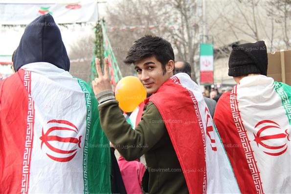 راهپیمایی 22 بهمن در تهران