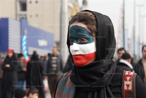 راهپیمایی 22 بهمن در تهران