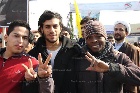 راهپیمایی 22 بهمن در تهران