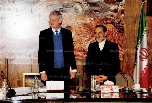 دیدار وزیر امورخارجه سوئد با ولایتی