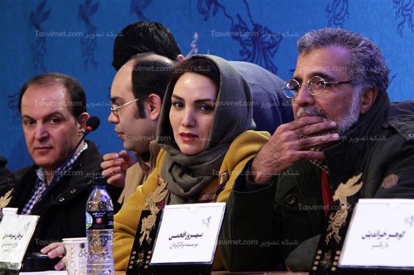 نشست خبری عوامل فیلم آذر، شهدخت، پرویز و دیگران