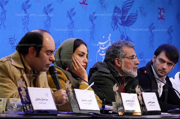نشست خبری عوامل فیلم آذر، شهدخت، پرویز و دیگران
