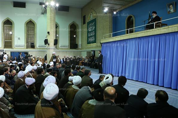 دیدار جمعی از مردم آذربایجان با رهبر انقلاب اسلامی