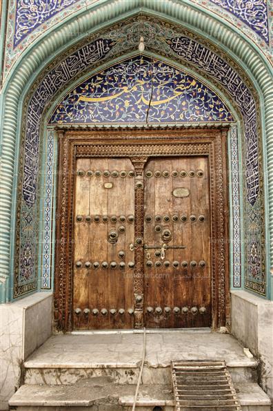 درب های چوبی قدیمی بوشهر