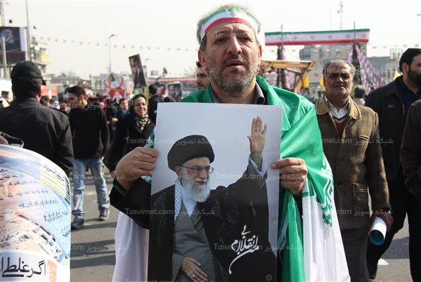 راهپیمایی 22 بهمن در تهران