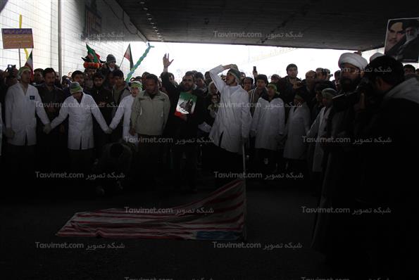 راهپیمایی 22 بهمن در تهران