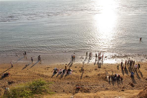 مسافران نوروزی در بوشهر