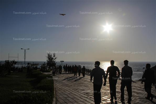 مسافران نوروزی در بوشهر
