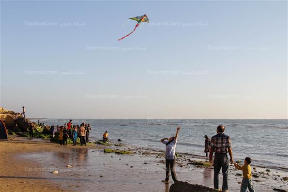 مسافران نوروزی در بوشهر