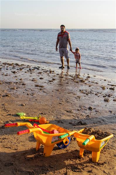 مسافران نوروزی در بوشهر