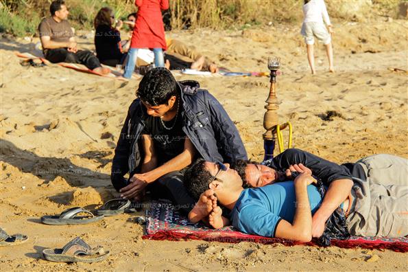 مسافران نوروزی در بوشهر