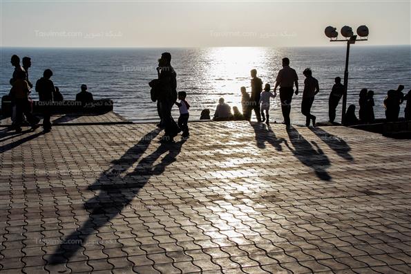 مسافران نوروزی در بوشهر