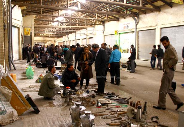 بازار عتیقه و کهنه  فروش های زنجان