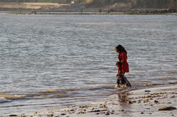 مسافران نوروزی در بوشهر