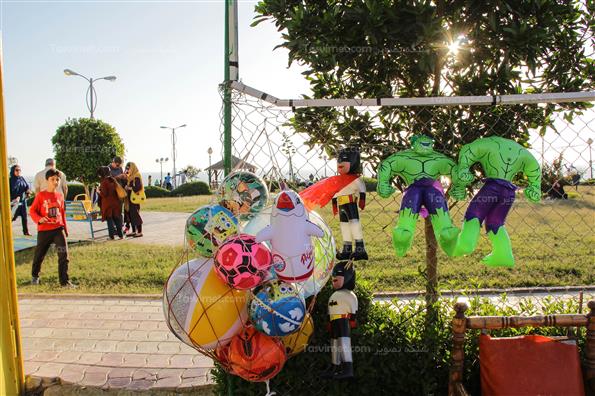 مسافران نوروزی در بوشهر