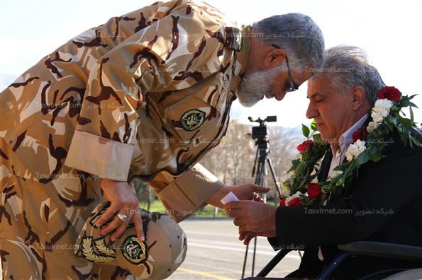 صبحگاه مشترک یگان‌های نمونه نزاجا