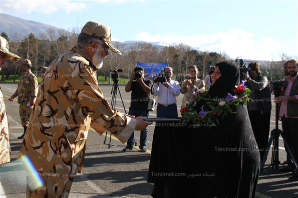 صبحگاه مشترک یگان‌های نمونه نزاجا