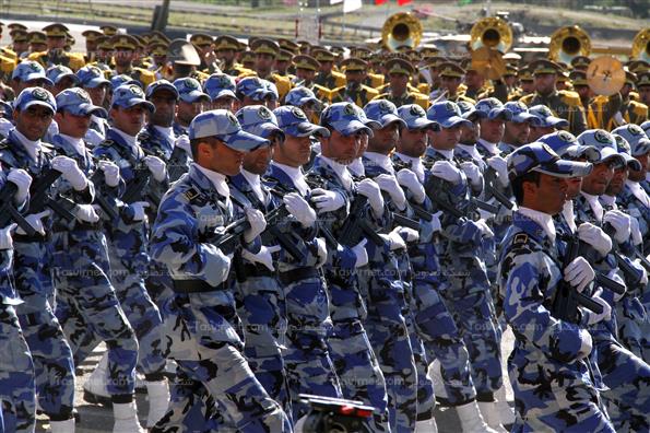 صبحگاه مشترک یگان‌های نمونه نزاجا