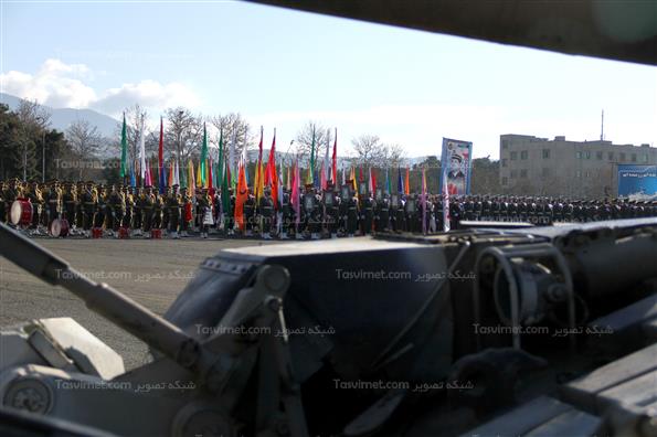 صبحگاه مشترک یگان‌های نمونه نزاجا