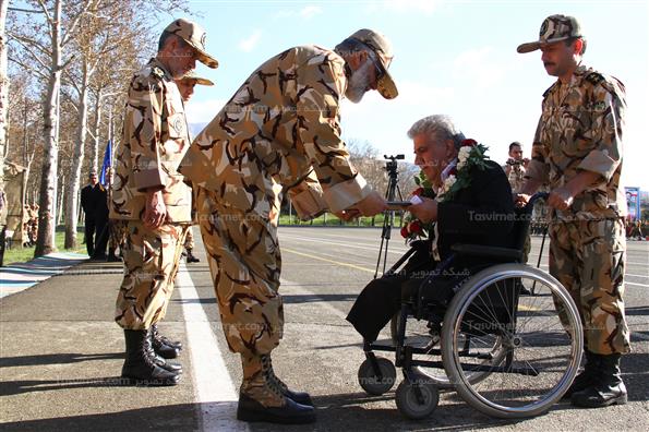 صبحگاه مشترک یگان‌های نمونه نزاجا