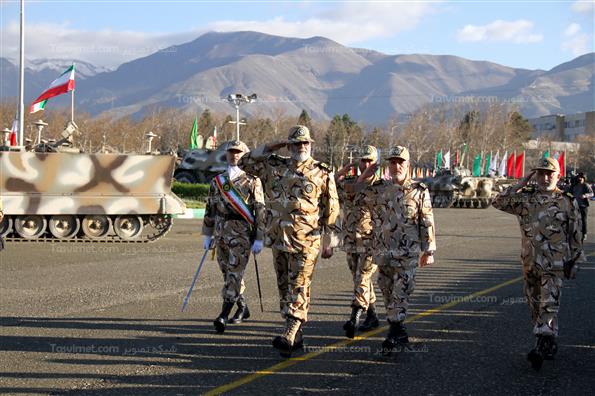 صبحگاه مشترک یگان‌های نمونه نزاجا