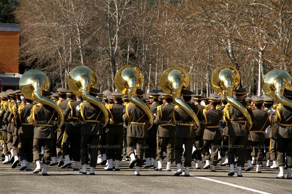 صبحگاه مشترک یگان‌های نمونه نزاجا