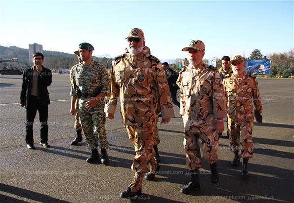 صبحگاه مشترک یگان‌های نمونه نزاجا