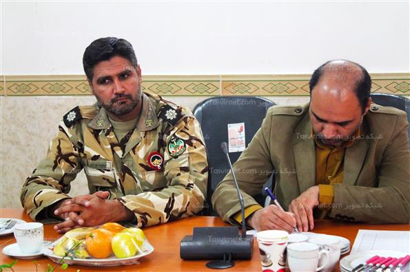 نشست خبری ارشد نظامی آجا در خراسان شمالی