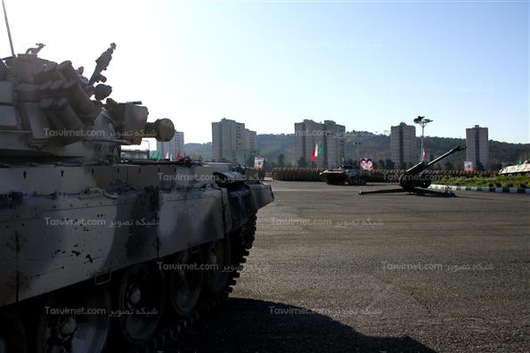 صبحگاه مشترک یگان‌های نمونه نزاجا